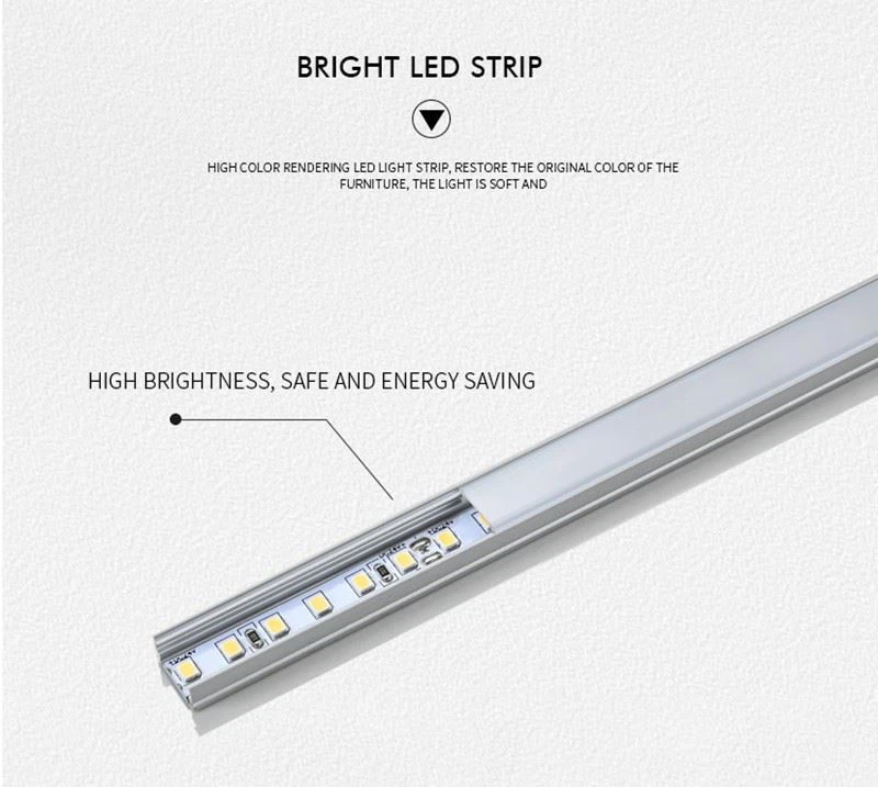 6. led strip with profile