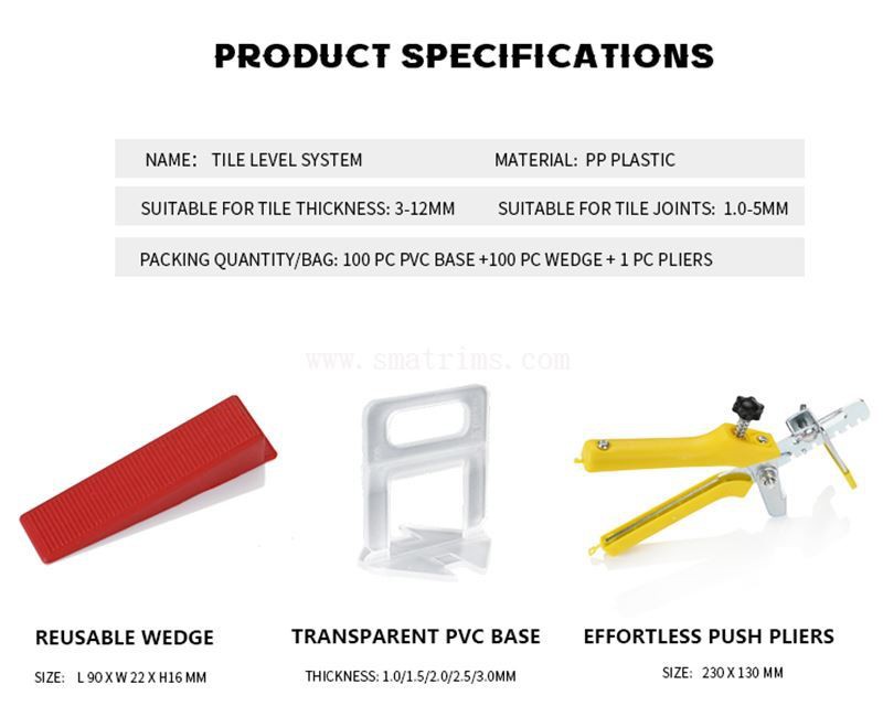 5. home depot tile leveling system