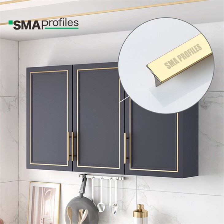 تریم فلزی T برای کابینت